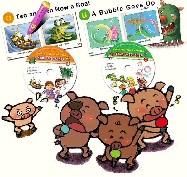 兒童英文發音繪本 JNGLE JNGLE